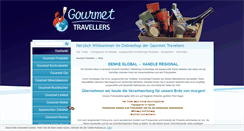 Desktop Screenshot of gourmet-travellers.at
